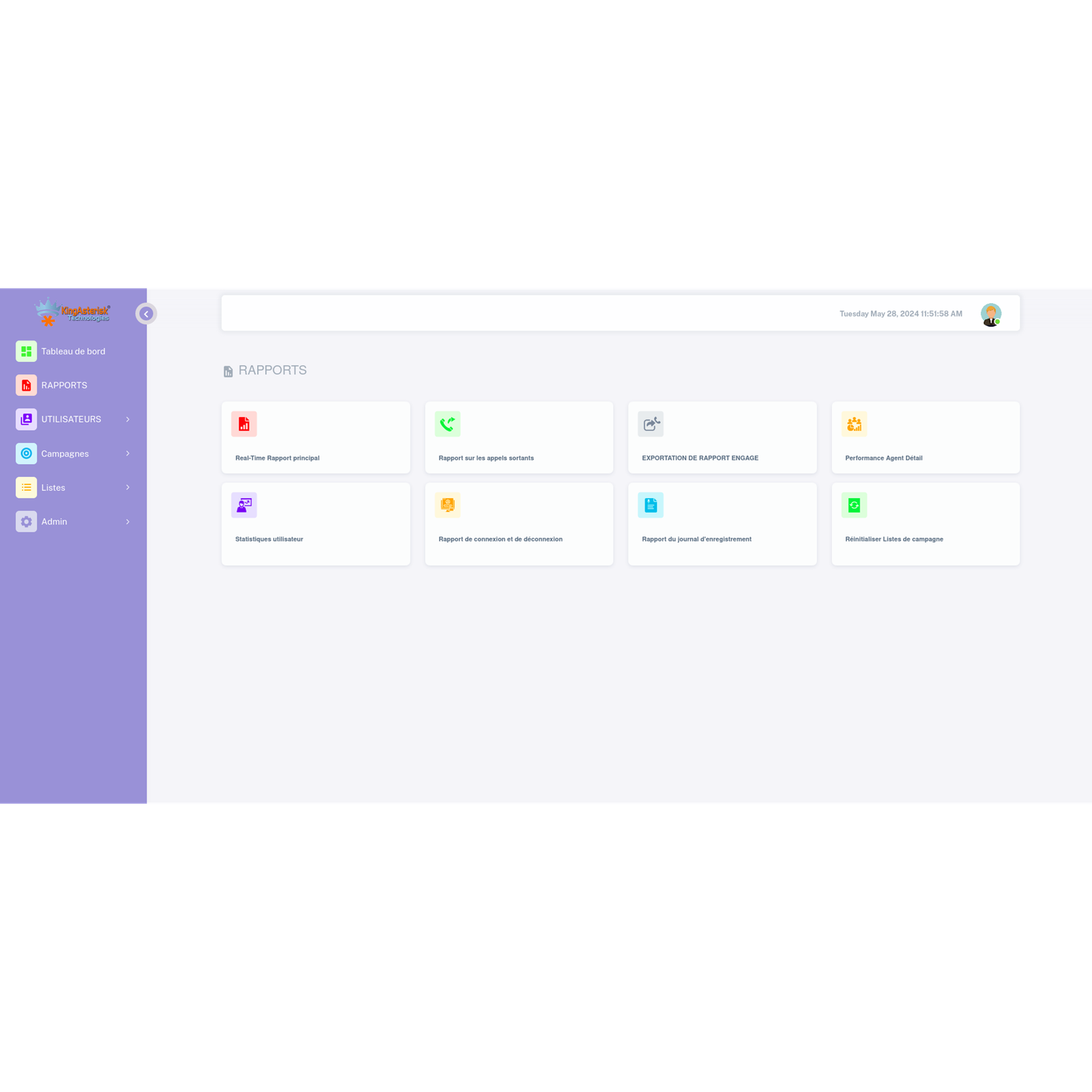 Report - flashcall french