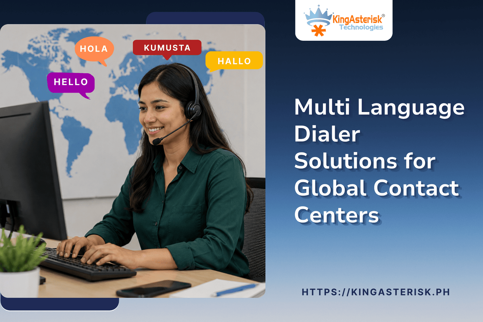 Multi Language Dialer Solutions for Global Contact Centers