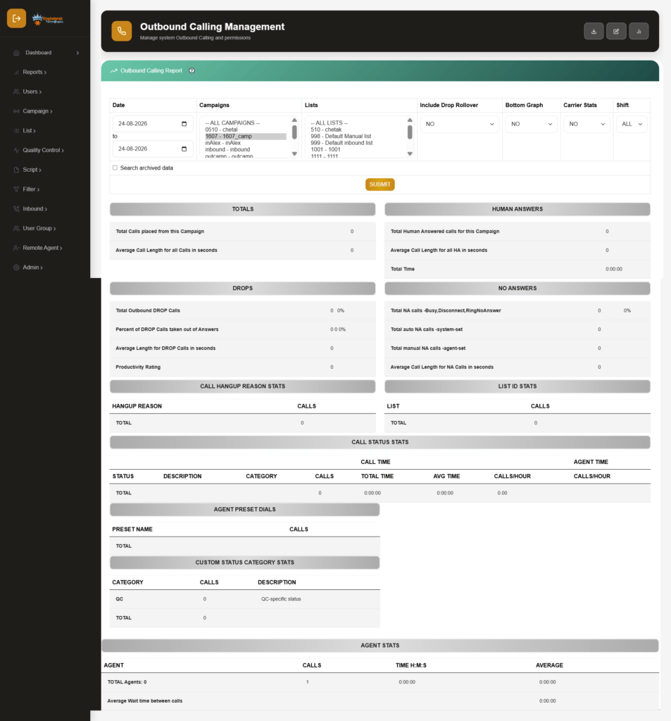 Outbound Calling Report 4